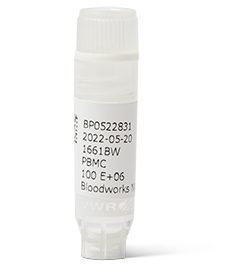 A white tube labeled 