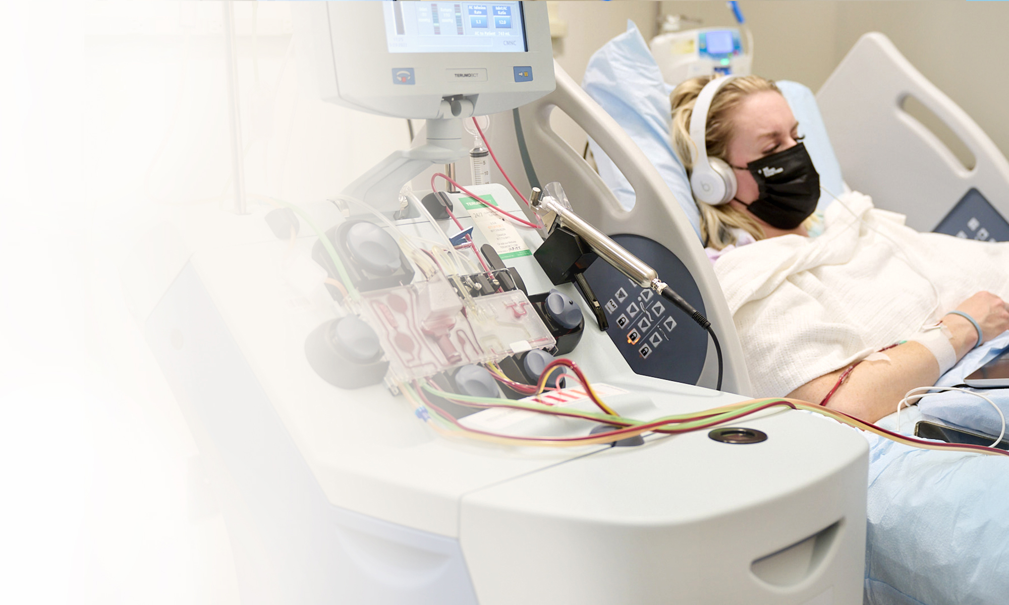 Donor In Hospital Bed